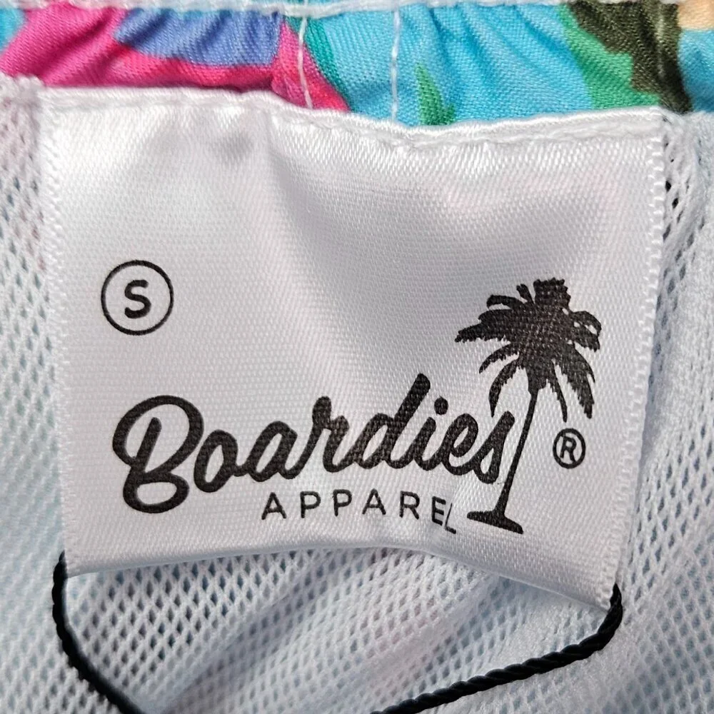 NWT Boardies Inflatables Mid Length Swim Short S